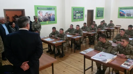 ​“Açıq qapı” günü Qusar şəhər N saylı hərbi hissəsində də keçirilib - FOTO