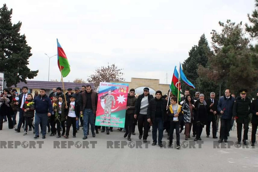 Daşkəsən və Gəncədə Vətən Müharibəsi şəhidləri anılıb