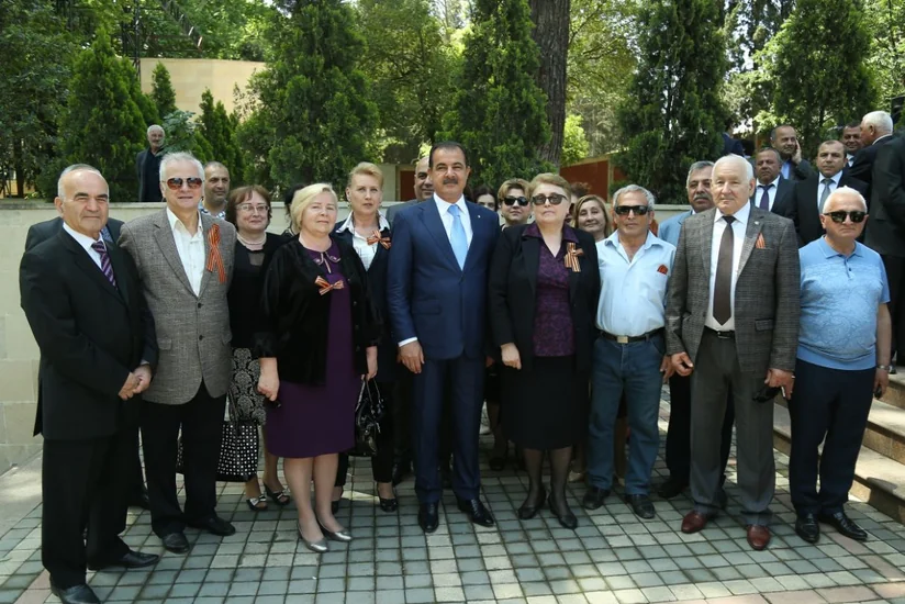 Gəncədə 9 May - Qələbə Günü qeyd edilib - FOTO - VİDEO
