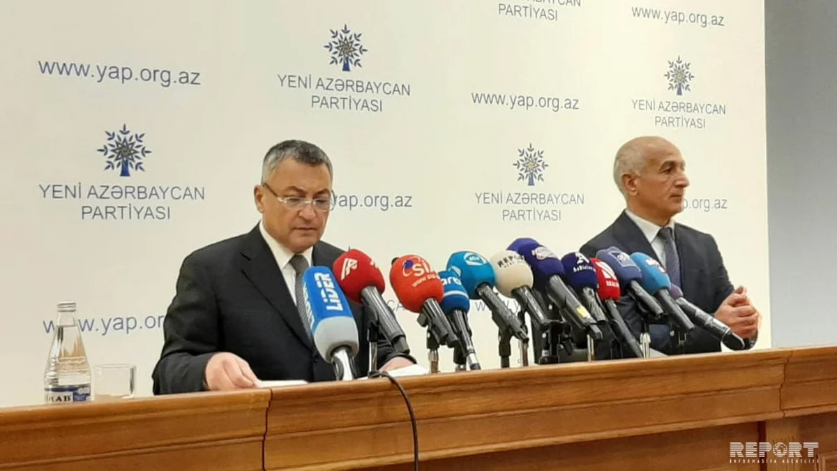 Rövşən Rzayev: Müxalifət düşünməlidir ki, onların fəaliyyəti nəticəsində bu gün 1 milyon insan məcburi köçkün vəziyyətində yaşayır
