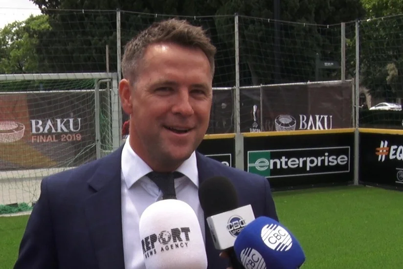 Michael Owen: Many English fans will visit final in Baku