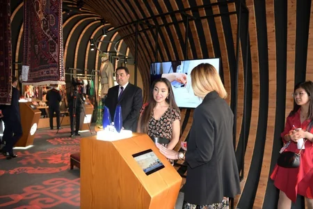 Pekin Ekspo 2019 Botanika Sərgisində Azərbaycan pavilyonunun rəsmi açılışı olub