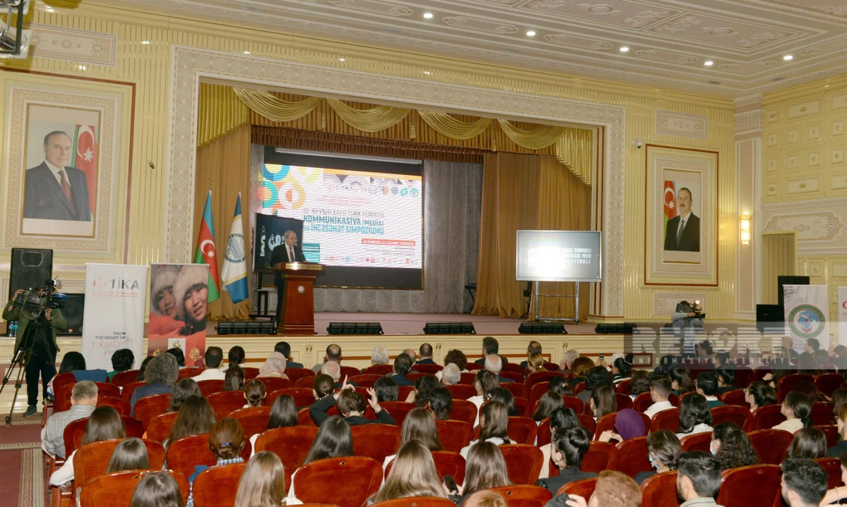BDU-da III Beynəlxalq Türk Dünyası Kommunikasiya və İncəsənət Simpoziumunun açılışı olub