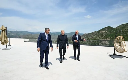 Prezident İlham Əliyev “Laçın” İstirahət Kompleksinin açılışında iştirak edib