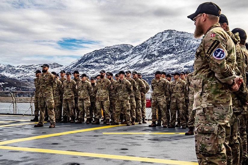 EU military chief says it would make sense to put European troops in Greenland, Welt reports