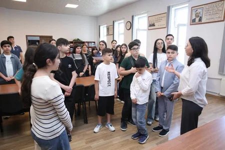 Azərbaycan Həmkarlar İttifaqları Konfederasiyası uşaqlar üçün master-klass təşkil edib