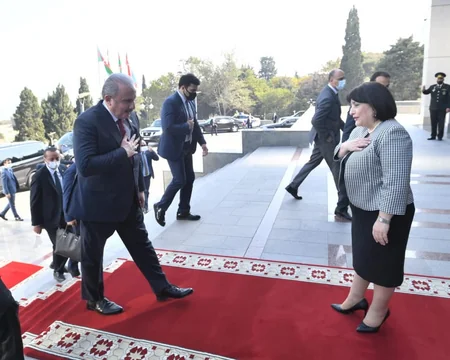 Azərbaycan və Türkiyə parlamentlərinin sədrləri görüşüblər