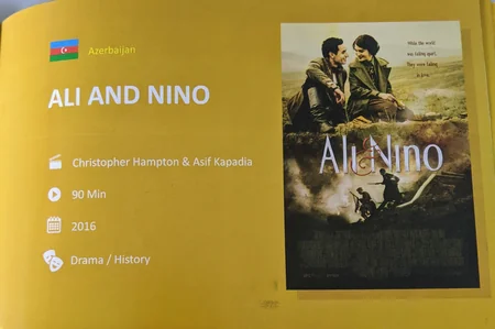 Efiopiyada keçirilən Avropa Film Festivalında Əli və Nino filmi nümayiş etdirilib