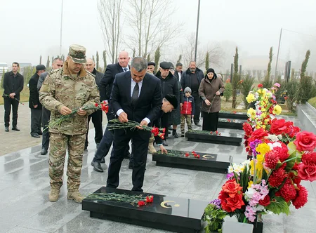 Şəhidlərin xatirəsinə həsr olunan tədbir keçirilib