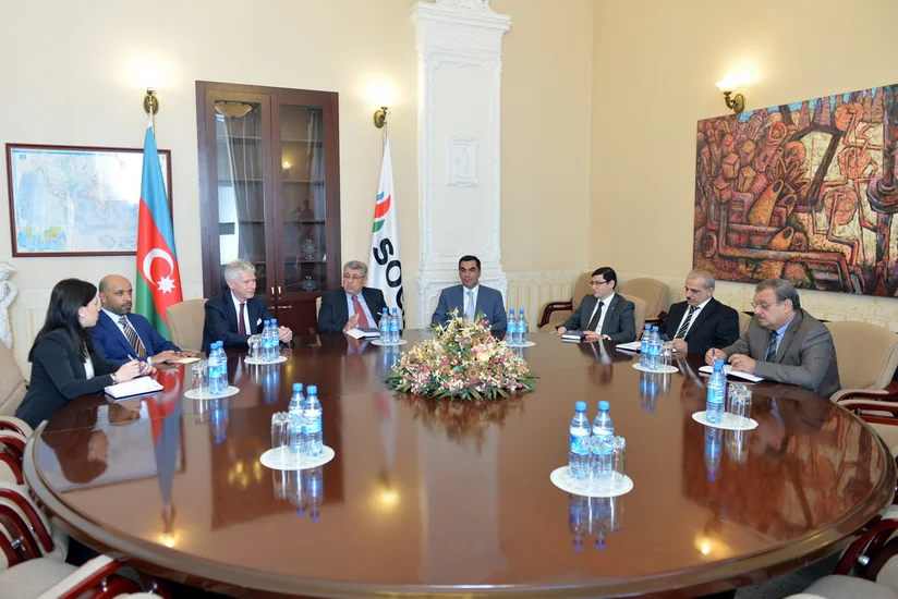​SOCAR-da Abu Dabi Neft İnstitutunun prezidenti ilə görüş olub