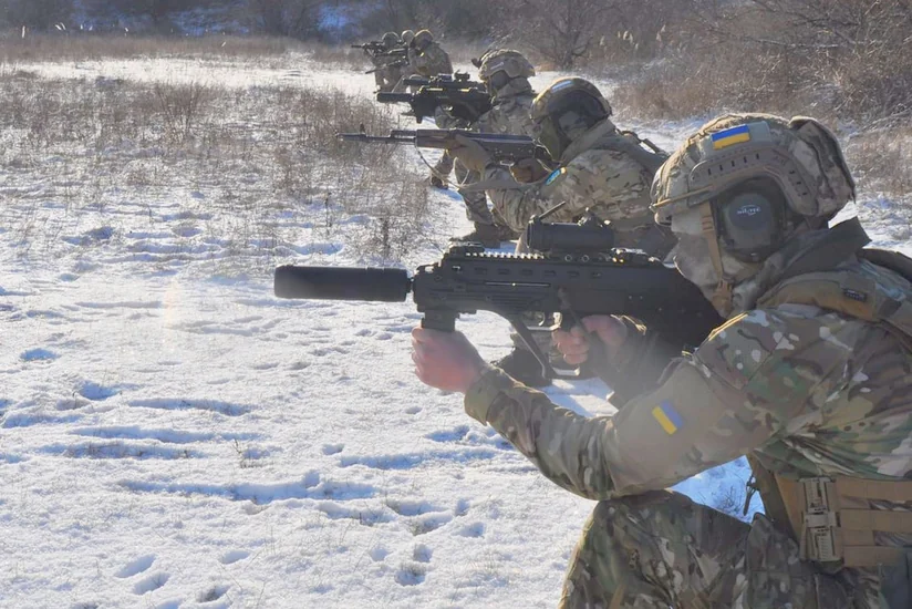 ВС Украины проводит учения на границе с Крымом