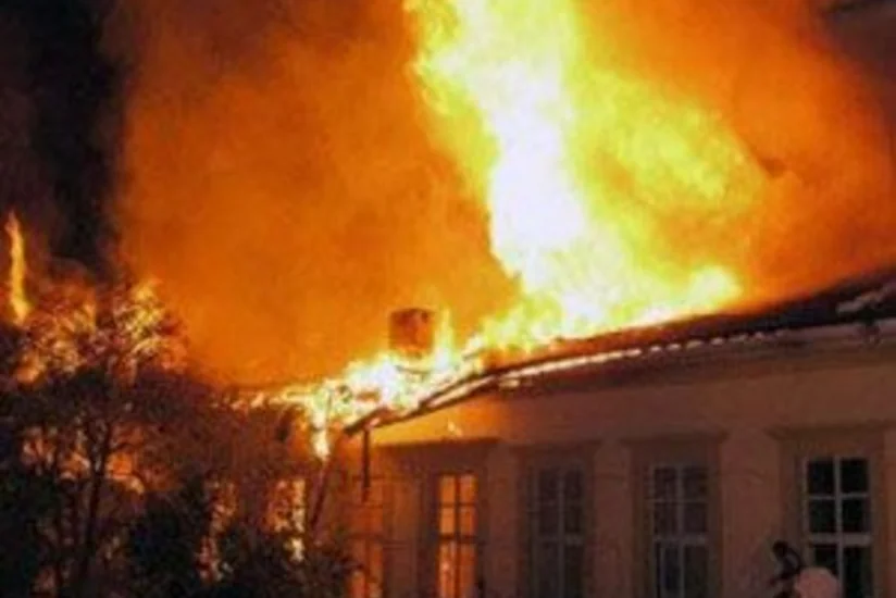 ​Lənkəranda baş vermiş yanğın zamanı bir nəfər xəsarət alıb