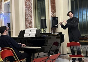 Azerbaijani flute player receives international award in Paris