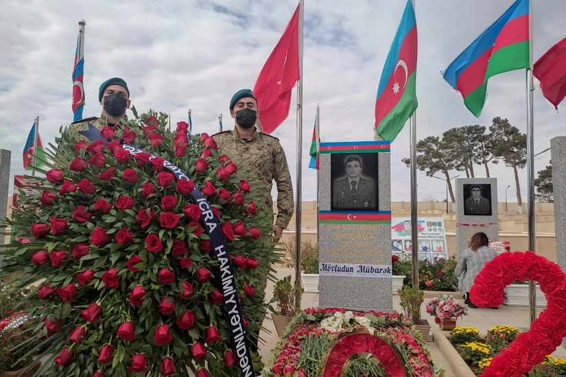 Şəhid sərhədçinin doğum günündə anım tədbiri keçirilib