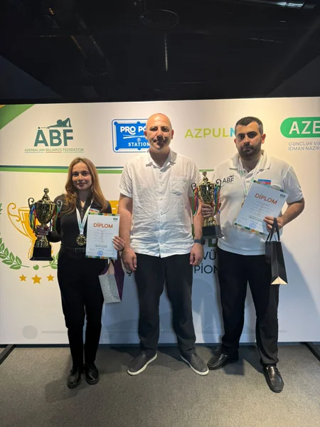 Bilyardın “Pool Nine Ball” növü üzrə Bakı çempionatının qalibləri bəlli olub