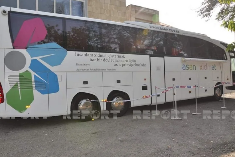 Səyyar ASAN ilk dəfə işğaldan azad olunmuş Talış kəndində vətəndaşlara xidmət göstərəcək 