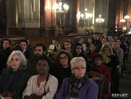 Parisdə Xocalı qurbanlarının xatirəsi anılıb