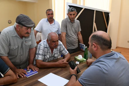 Şirvanda keçmiş məcburi köçkünlərə ödənişsiz hüquqi yardım göstərilib