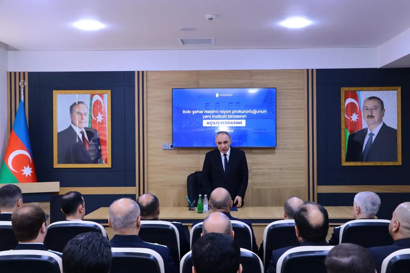 Nəsimi rayon prokurorluğunun yeni inzibati binası istifadəyə verilib