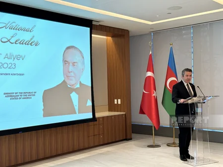 Nyu-Yorkda Heydər Əliyevin 100 illik yubileyinə həsr edilmiş tədbir keçirilib