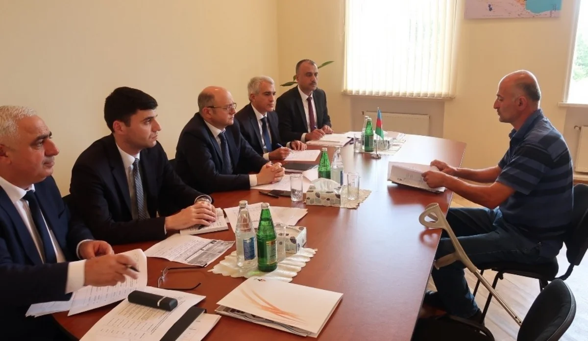 Energetika naziri Lənkəranda vətəndaşları qəbul edib