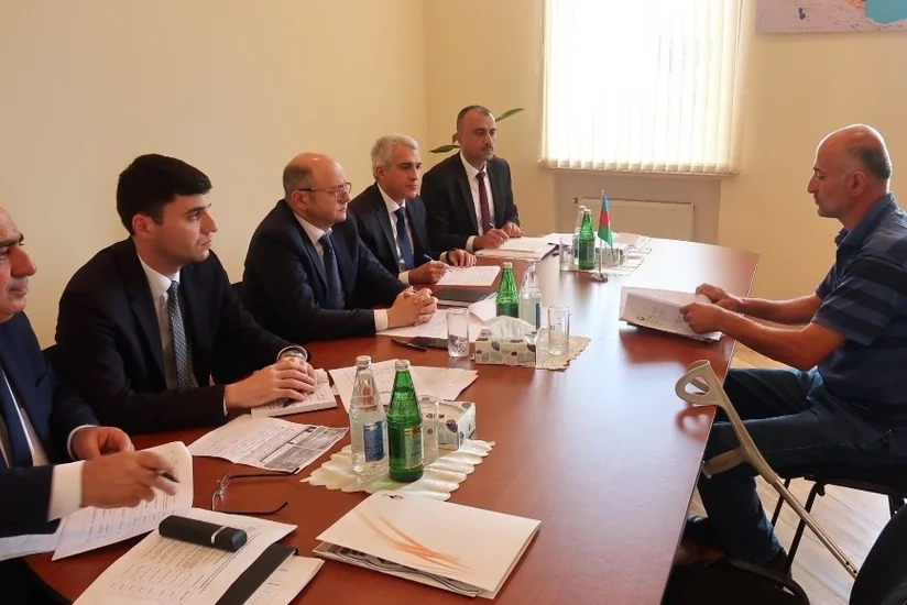 Energetika naziri Lənkəranda vətəndaşları qəbul edib