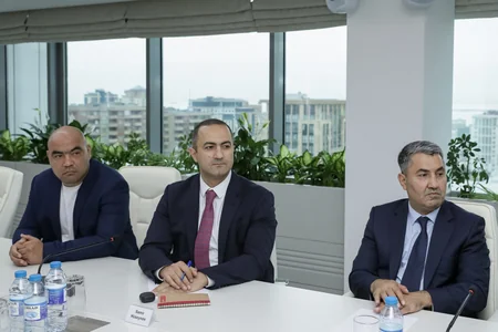 Sahil Babayev Paris-2024 Yay Olimpiya Oyunlarına lisenziya qazanan boksçularla görüşüb