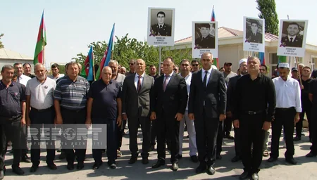 Şərurda kənd sakinləri öz hesabına “Şəhidlər” məscidi tikir