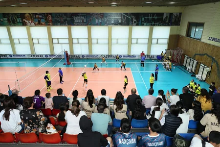 14 yaşadək voleybolçular arasında Azərbaycan çempionatına yekun vurulub