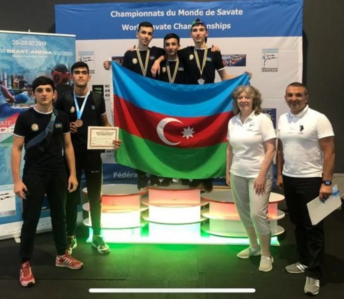 Azərbaycanın savat döyüş növü üzrə 4 idmançısı dünya birinciliyində medal qazanıblar