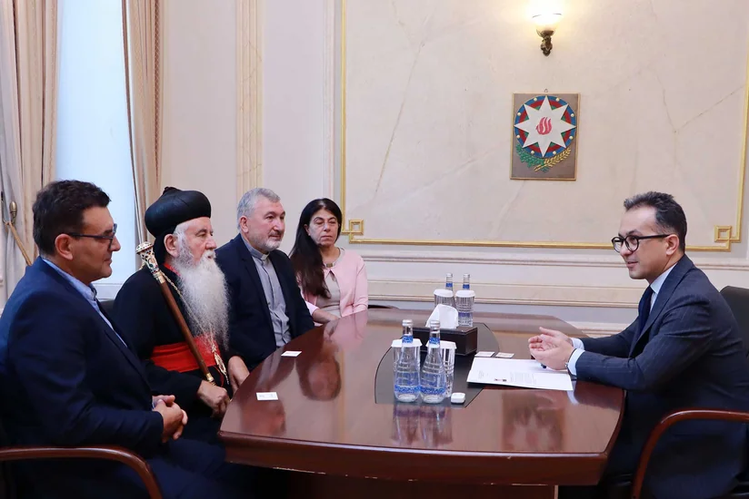 Dini Komitənin sədri Almaniyanın Süryani Ortodoks Kilsəsinin rəhbərliyi ilə görüşüb