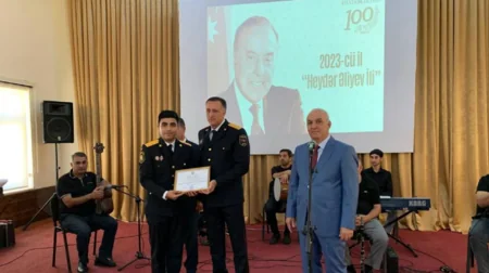 Zəngilan RİH-də Azərbaycan polisinin yaranmasının 105 illiyi münasibətilə tədbir keçirilib