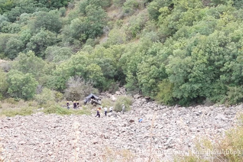 Şuşada yol qəzası olub, iki erməni ölüb