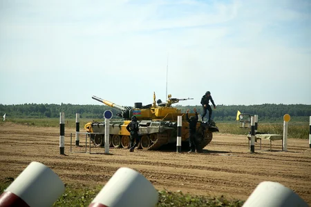 Azərbaycan hərbçiləri “Tank biatlonu” müsabiqəsində ilk yarışa başlayıb