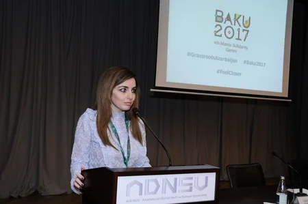 ADNSU-da IV İslam Həmrəyliyi Oyunlarının idmançı səfirləri ilə görüş keçirilib