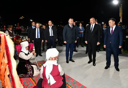 Bişkekdə Qırğızıstan-Azərbaycan Dostluq Parkı açılıb