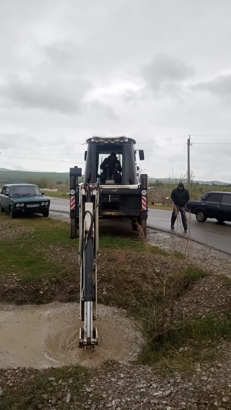 Şamaxıda güclü külək və intensiv yağışın fəsadları aradan qaldırılır