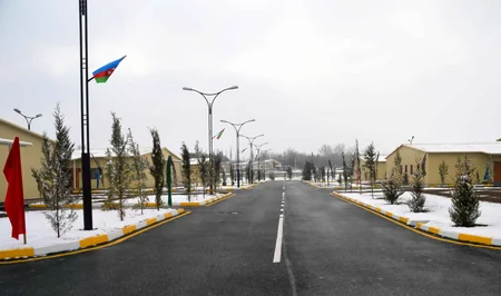 Состоялось открытие нового военного городка в прифронтовой зоне