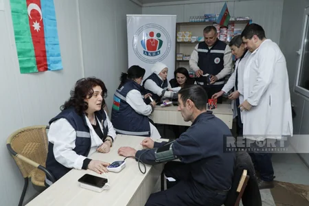 Xankəndi-Laçın yolundakı aksiya iştirakçılarına yüksək səviyyədə şərait yaradılıb
