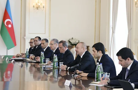 Azerbaijani and Congolese presidents hold expanded meeting - UPDATED