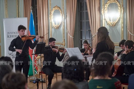 Strasburqda “Motsart ” konsert salonunda Xocalı soyqırımına həsr olunan tədbir keçirilib