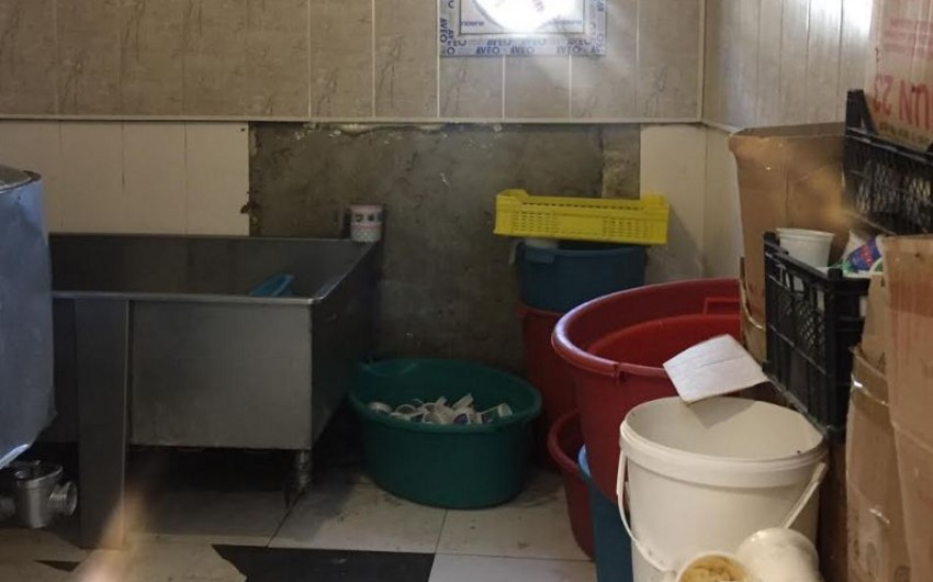 Bakıda süd və süd məhsulları istehsal edən sexin fəaliyyəti məhdudlaşdırılıb