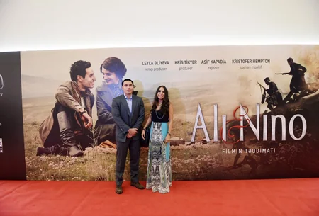 First Lady Mehriban Aliyeva attended premiere of Ali and Nino