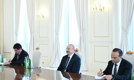 Prezident İlham Əliyev Bolqarıstan Milli Assambleyasının sədrini qəbul edib