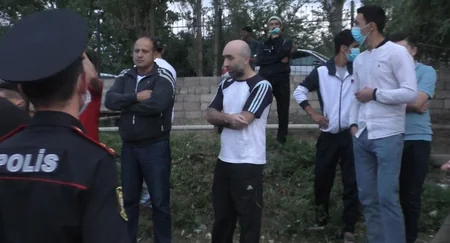 Qubada karantini pozaraq futbol oynayan 25 nəfər saxlanıldı