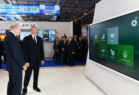 Prezident İlham Əliyev XXVI Beynəlxalq “Xəzər Neft və Qaz-2019” sərgi və konfransının açılışında iştirak edib - YENİLƏNİB