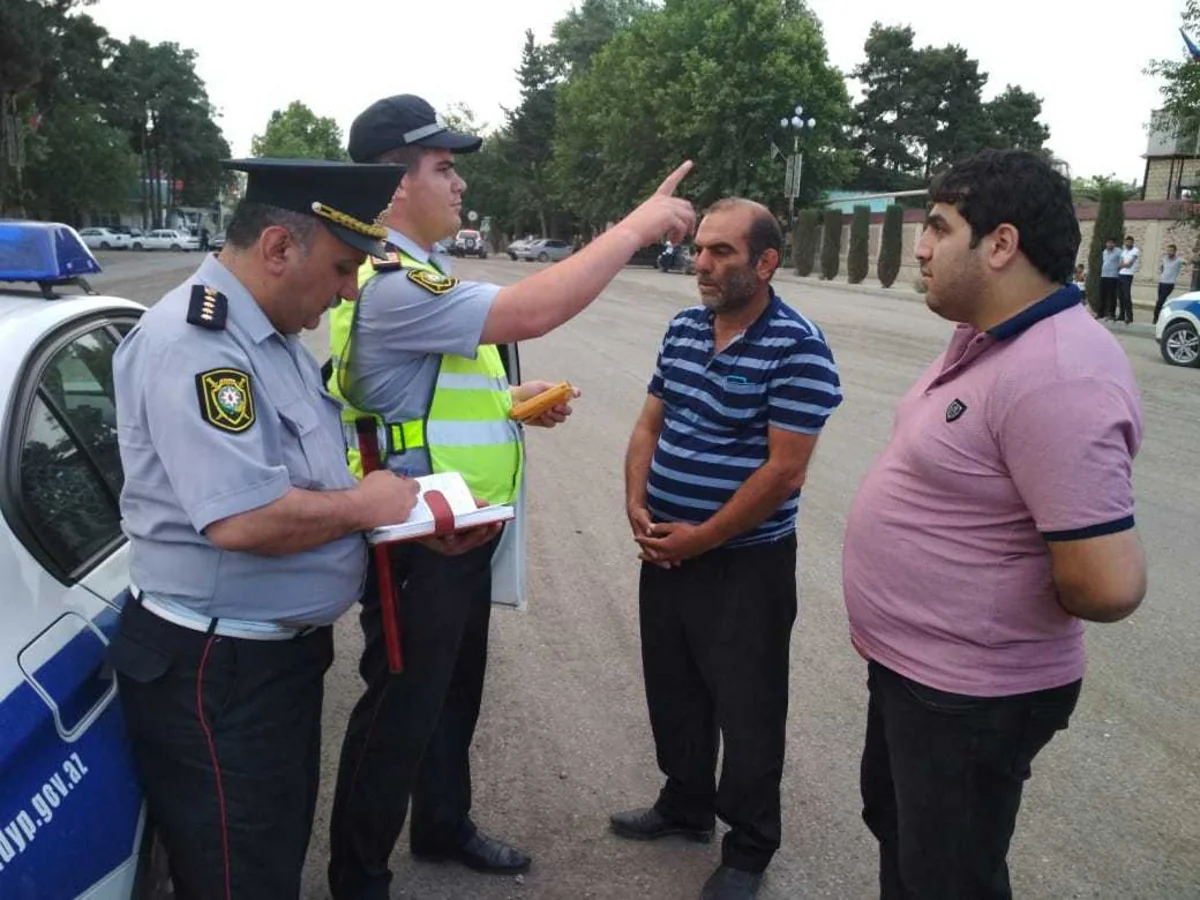 Yol polisi Ağcabədidə reyd keçirib, sərxoş sürücülər saxlanılıb