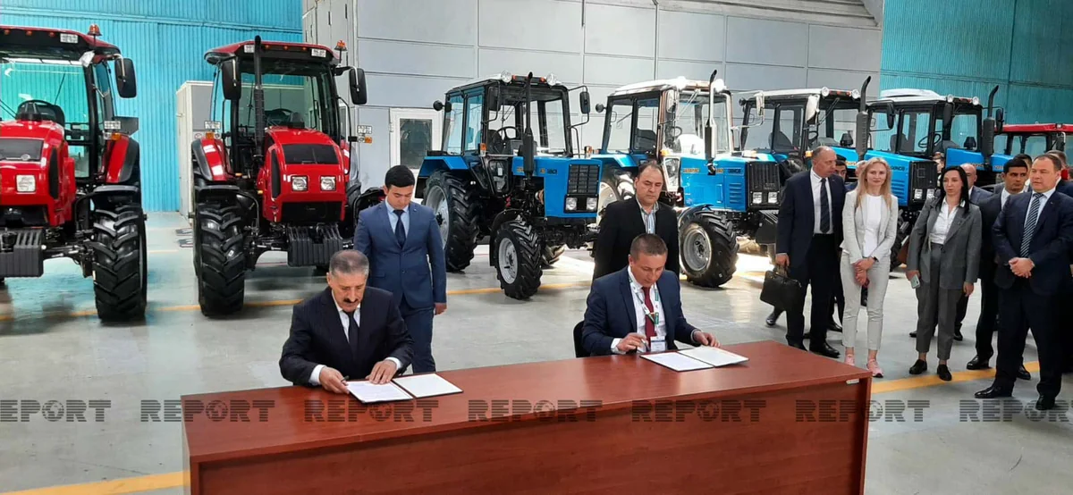 Azerbaijani and Belarusian enterprises sign documents in Ganja