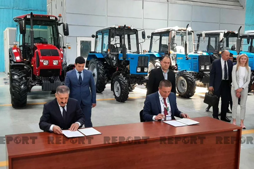 Гянджинский автозавод и два завода Беларуси подписали меморандум