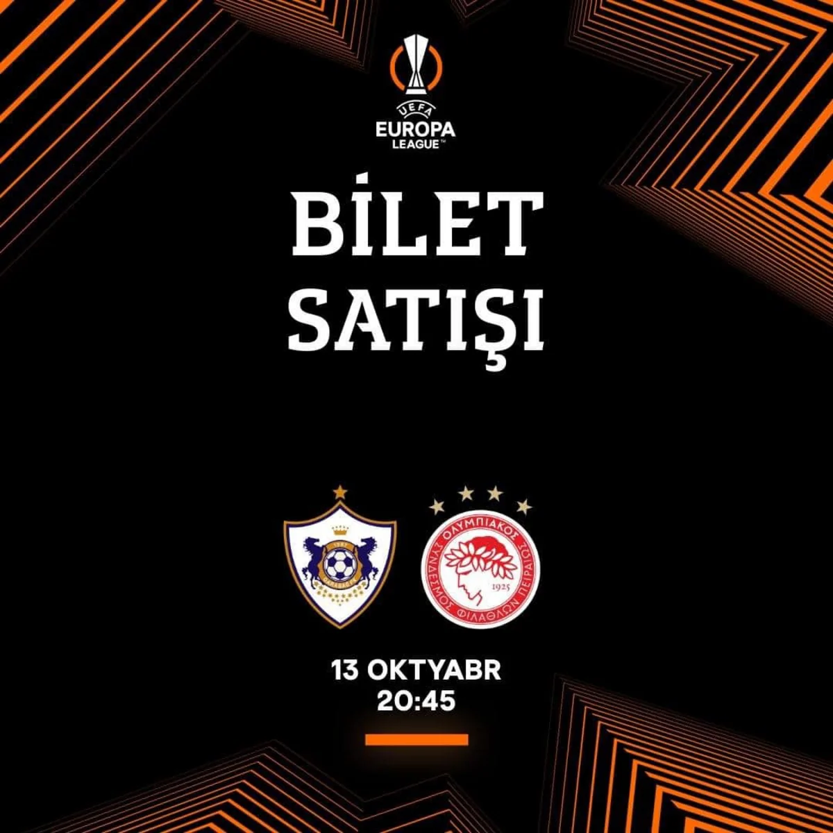 Qarabağ - Olimpiakos oyununa cəmi 2 min bilet qalıb